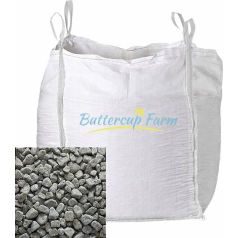 Silver/Grey Round & Oval Cobbles - 40-100mm - Premium Aggregate Bulk Bag - 850 kilos