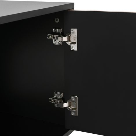 Meuble moderne pour la télévision : étagère pour la télévision, plante de montage pour la télévision… Un design unique, conçu dans un style en blocs de couleurs. (1/5)