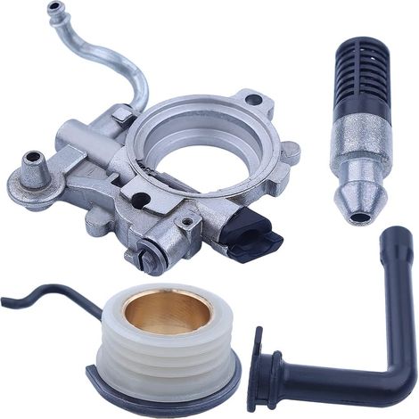 Kit de ligne d'huile d'engrenage sans fin pour Stihl 044 MS440 MS 440 11286403205, pompe à huile, engrenage à vis sans fin, ligne d'huile, filtre à huile. (1/5)