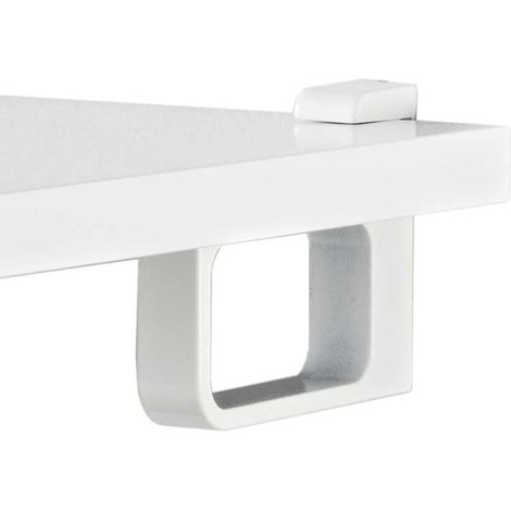 Reggimensole Clapton - Bianco - 10 x 6,2 x 1,8 cm - 2 Pezzi