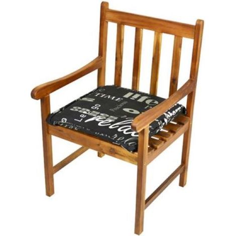 Hocker-Auflage Lifestyle moderne Sitzauflage Stuhlauflage Gartenstühle Hocker