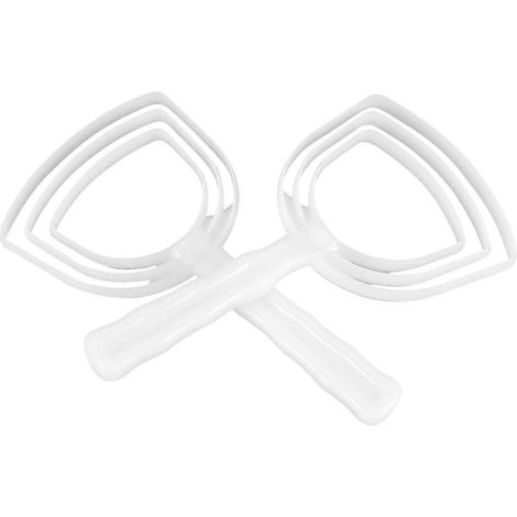 Grattoir à viande, grattoir à poussière d'os, grattoir à os blanc, grattoir à poussière d'os carré (1/5)