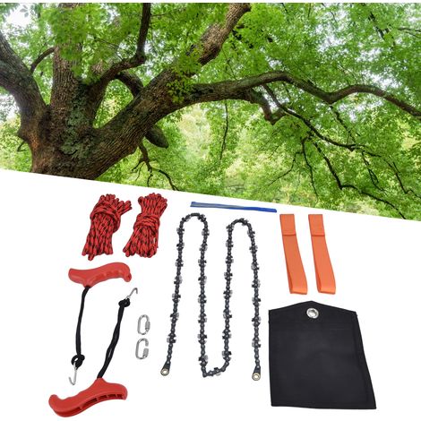 Tronçonneuse à denture symétrique standard de 53 pouces avec lames symétriques, adaptée aux jardins et à l'exploitation forestière en extérieur. (1/5)