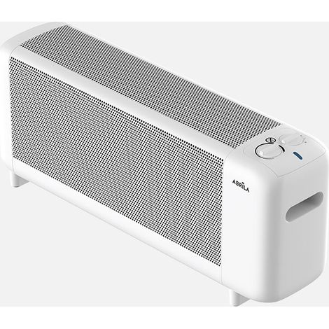 Radiateur électrique abrila mica blanc 1500W moderne (1/3)