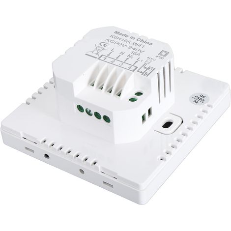 Thermostat intelligent WIFI téléphone portable APP télécommande Programmable écran LCD maison AC90-240V (1/5)