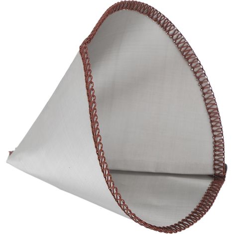 Filtre à café réutilisable en forme de cône, filtration fine, en acier inoxydable 304, sans papier, taille S, pour 1 à 2 tasses (1/5)