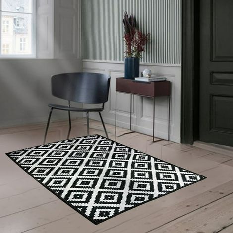 Tapis de porte d'entrée extérieur, absorbant et antidérapant, idéal pour la cuisine, la chambre, la salle de bain et plus encore, facile à nettoyer et résistant aux taches. (1/2)