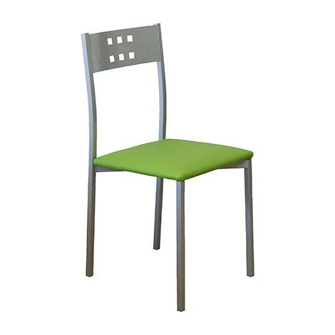 Pack sillas Xara  Sillas: 2 Sillas - Color: Asiento Verde (1/4)