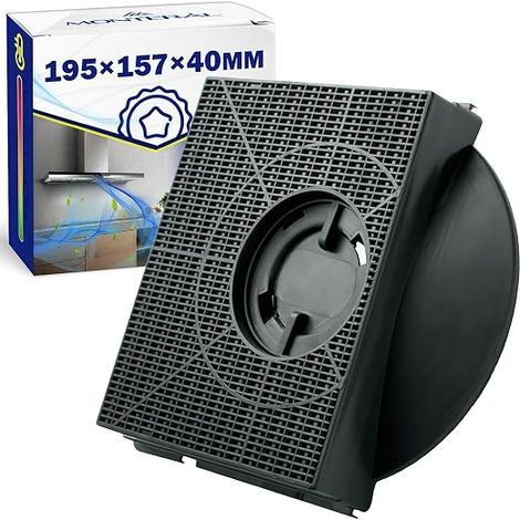 Carbon Filter Extractor Hood 195 x 157 x 40 mm