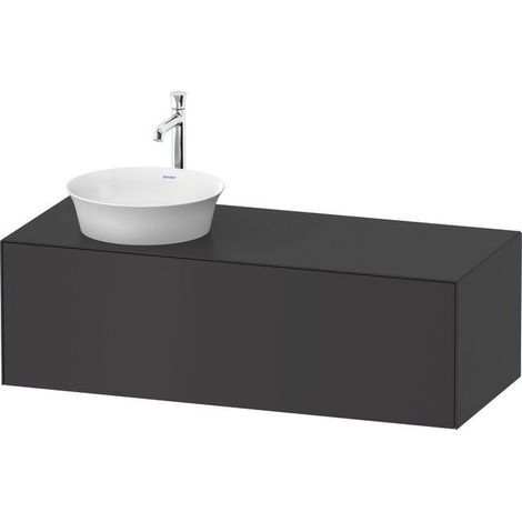 DURAVIT WT4977L58580010 WTU White Tulip plan WC suspendu, 1 ablauf, bride gauche