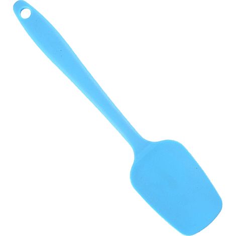 Spatule en silicone monobloc, outil de pâtisserie ménager, petite spatule à gâteau, à crème et à beurre (1/5)