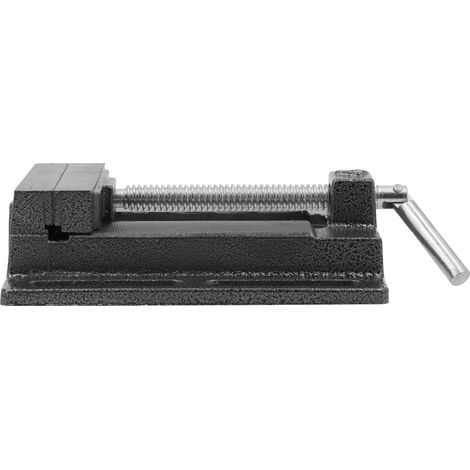 Bohrmaschinenschraubstock 100 mm aus Gusseisen (1/4)