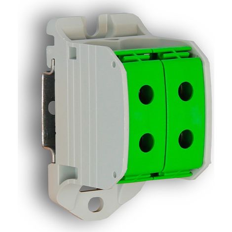 Bloc de distribution 4pts 95mm² Vert - Digital electric 41738