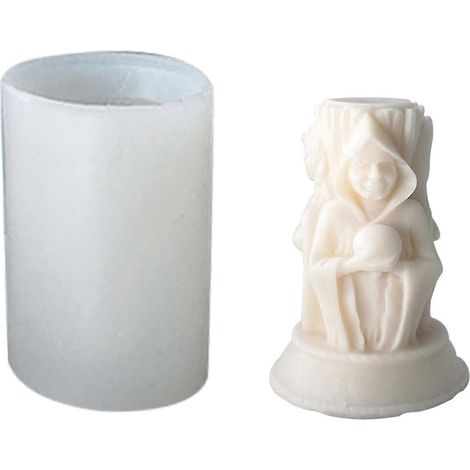 Moule en Silicone Femme Colonne pour Résine DIY - Accessoires Créatifs (1/4)
