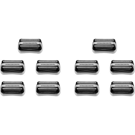 10X TêTe de Rasage de Rechange pour 32S Séries 301S 310S 320S 330S TêTe de Rechange de Coupe (1/5)