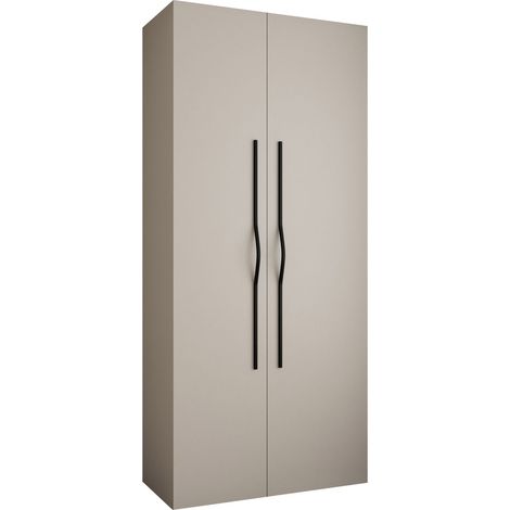 Armario Hartford 562, Cachemira, 246x110x42cm, Puertas de armario: Con bisagras, Número de estantes: 6
