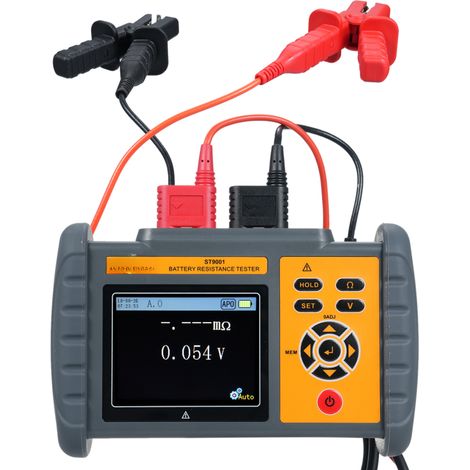 Testeur batterie SMART SENSOR – résistance/T°/tension, USB, appli, lithium/plomb-acide (1/5)