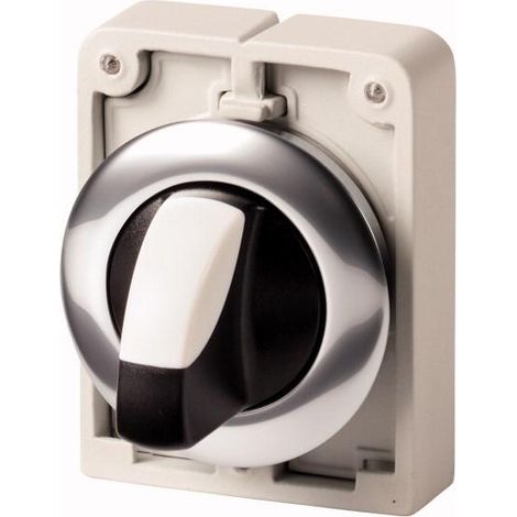 Commutateurs rotatifs 30mm à manette 2 positions à rappel EATON M30C-FWK