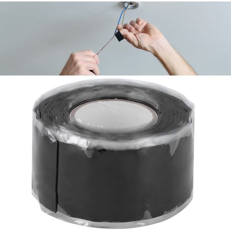 Ruban adhésif silicone 3m ignifuge haute température pour réparations d'urgence et fuites de tuyaux, double face.
