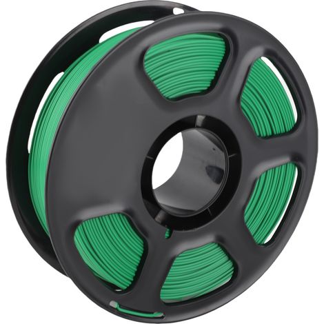 Fil Long PLA vert translucide pour imprimante 3D 1.75 mm 1 kg consommable pour impression (1/5)