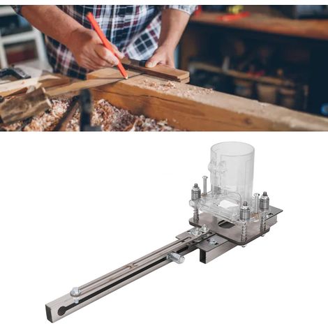 Zwei-in-Eins-Nutfräsmaschine, verdecktes Scharnier für Schränke/Kleiderschränke, Lochstanze, Formeinstellmaschine, Holzbearbeitungswerkzeuge (1/5)