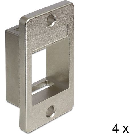 Delock Keystone Mounting for enclosures 4 pieces