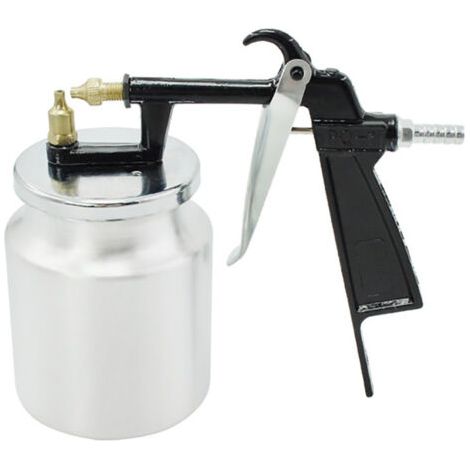Professionelle Hochdruck-Druckluft-Farbpistole aus Aluminium (1/3)