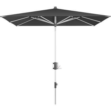 Doppler Sonnenschirm / Mittelmastschirm "Apoll 230 x 150 cm", dark grey, Bezug 100 % Polyester, Gestell aus Aluminium, 7 kg Sonnenschirm / Mittelmastschirm "Apoll 240 x 240", dark grey, 240 x 240 cm (1/5)