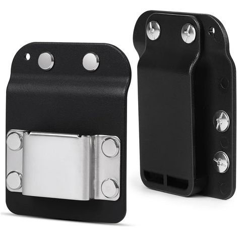 Porte Outils Ceinture, Support à Outils pour Perceuse, Clip de Ceinture à Outils, Clips en Acier Inoxydable 304, pour Perceuse sans Fil, Visseuse à Chocs, Cloueur, Mètre Ruban (1/5)
