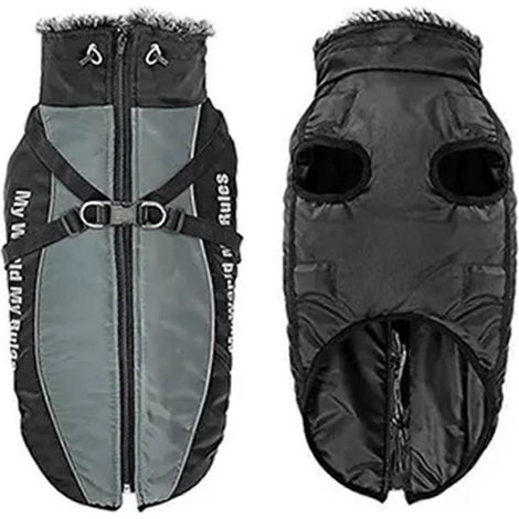 Vêtements d'hiver imperméables pour grands chiens - Veste pour grand chien 3XL (1/4)