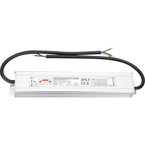 Alimentation Électrique Constante 12 V 60 W 5 A AC 100-264 V - Transformateur Étanche pour Extérieur - Pour Bandes LED - 1 Pièce (1/5)