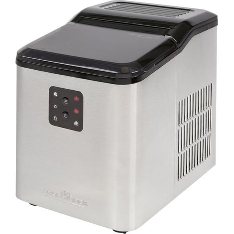 Clatronic PC-EWB1253 Macchina per ghiaccio nera e grigia
