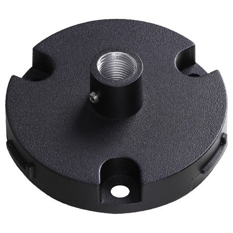 Base Moderna Jedi Alluminio Antracite D9,6Cm