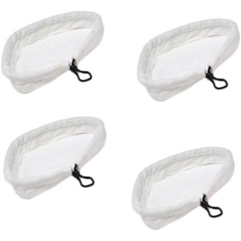 4Pcs Serpillères Balai à Vapeur Triangulaire en Microfibre pour H2O、X5、S302、S001 Mop (1/5)