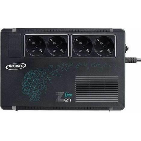 infosec Zen Live 650 VA USV Line Interactive