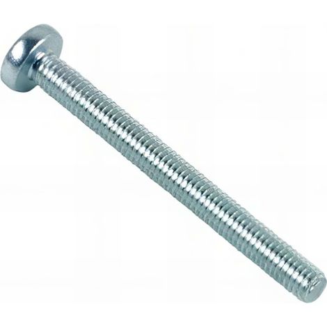 Vis métaux tête cylindrique large Pozidriv 4 x 6 mm INOX A2 - Boite de 500 pcs - Fixtout VMCC04006A2