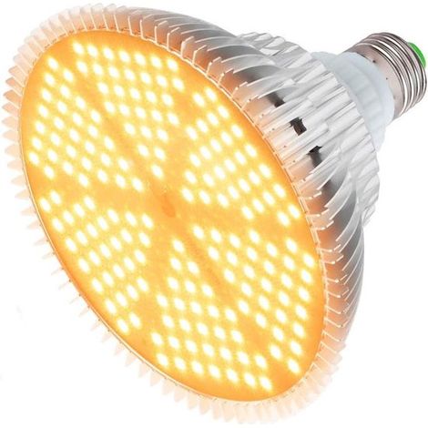 Lampada LED a spettro completo da 120 W per piante da interno, 180 LED a luce bianca calda per fiori e ortaggi in serra. (1/5)
