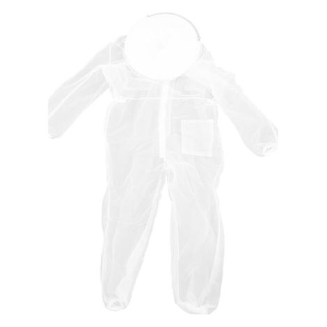 Costume d'apiculture, Manteau d'abeille Transparent, Fournitures Entièrement Transparentes, Vêtements une Pièce, Vêtements Anti-abeilles, Tenue en Maille de Nylon, Costume (1/5)