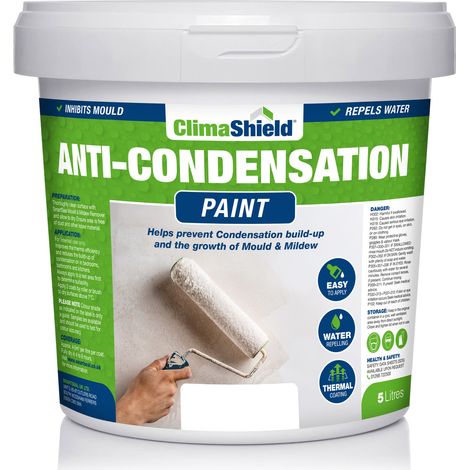 Anti-Condensation Paint - BRILLIANT WHITE - 5 Litres