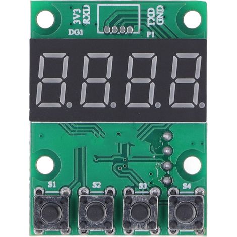 Module d'affichage paramètre PLC à tube numérique WSLED4 DC3.5‑5V pour contrôle industriel (1/5)