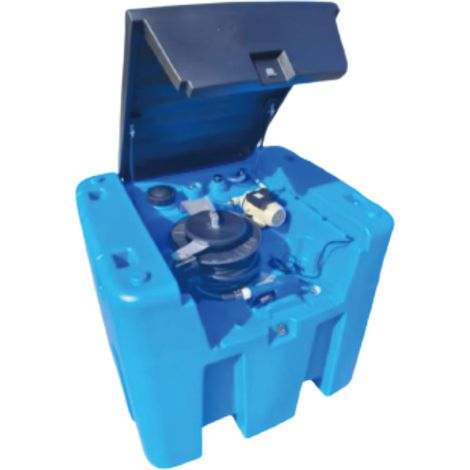 Cuve réservoir AdBlue 980 L - Pompe 230 V et pistolet automatique - Cuve PE Haute résistance MW Tools TAD980230H