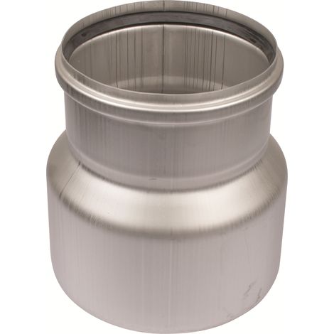 BLÜCHER EuroPipe Übergangsstk.zentr. 1.4404, 200 x 250 mm