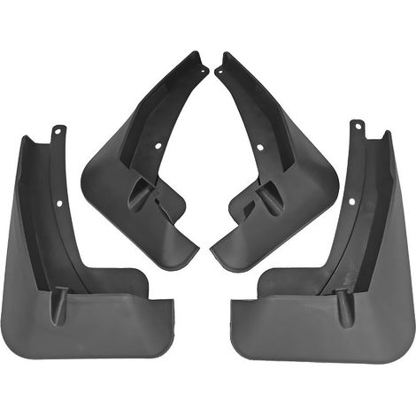Adaptés aux modèles Tiguan et Volkswagen Tiguan L de 2017 à 2020, ces garde-boue sont fabriqués en caoutchouc souple noir, offrant une protection contre les éclaboussures et une résistance à l'usure.