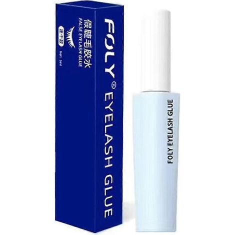 Colle pour faux cils à séchage rapide, naturelle, longue tenue, incolore, ultra-collante (1/3)