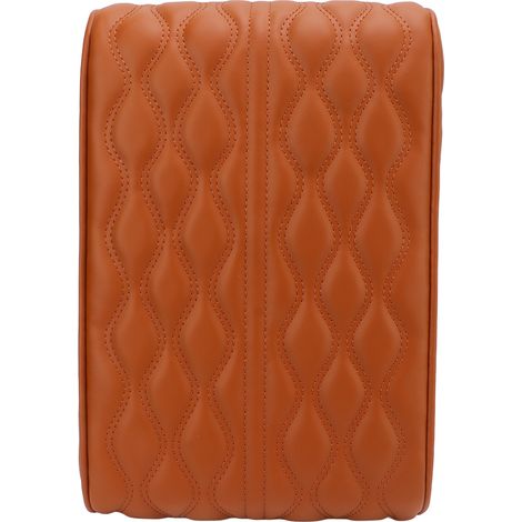 Housse universelle pour accoudoir central, similicuir PU imperméable, avec bande élastique, marron, pour SUV, camion et voiture. (1/5)