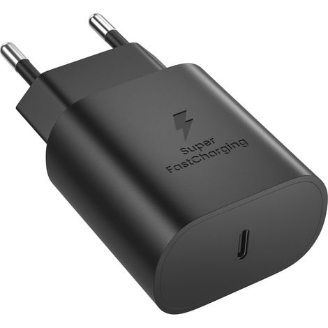 25W Chargeur Rapide pour A17 A16 A15 A14 A56 A55 S25 S24 S23 S22 S21 S20, Prise USB C, pour 17 16 15 14 13 12 11 Pro Max, Embout Secteur Téléphone Portable Adaptateur Bloc USB-C (1/5)