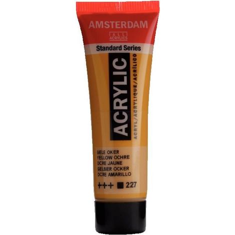 Peinture acrylique - Amsterdam - Standard - 20 Ml - Jaune - Ocra Gialla