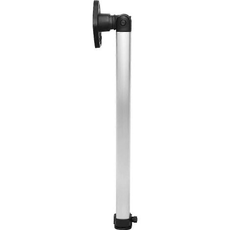 Pieds de table télescopiques et pliables en alliage d'aluminium pour camping-cars et véhicules de loisirs réglables. (1/5)