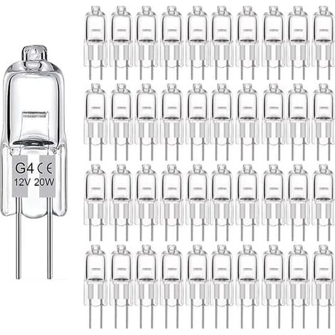 Lampade alogene G4 da 10 confezioni 20W 12V - Varmhvite (1/4)
