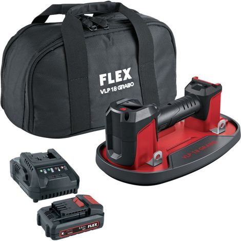FLEX Akku-Vakuumheber 18 V VLP Grabo + Akku 2.5 Ah + CA 18.0-LD - 534509